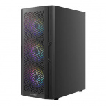 Gabinete Antec AX20, Midi-Tower, ATX/Micro-ATX/Mini-ITX, USB 2.0/3.0, sin Fuente, 4 Ventiladores Instalados, Negro - Imagen adicional 4