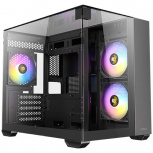 Gabinete Antec CX600 M Trio ARGB, Mini-Tower, Micro-ATX/Mini-ITX, USB 2.0/3.0, sin Fuente, 3 Ventiladores Instalados, Negro - Imagen adicional 7