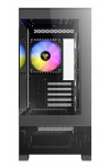 Gabinete Antec CX500m ARGB, Mini-Tower, Micro-ATX/Mini-ITX, USB 3.0, sin Fuente, 3 Ventiladores Instalados, Negro - Imagen adicional 2