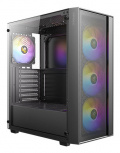 Gabinete Antec AX65 ARGB, Midi-Tower, ATX/Micro-ATX/Mini-ITX, USB 2.0/3.0, sin Fuente, 4 Ventiladores Instalados, Negro - Imagen adicional 4