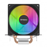 Disipador CPU Antec A35 FRGB, 90mm, hasta 1800RPM, Negro