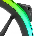 Ventilador Antec FUSION 120 ARGB, 3x 120mm, 2000RPM, ARGB, Negro  image