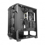 Gabinete Antec DF600 Flux con Ventana Midi-Tower, ATX/Mini-ITX/Micro-ATX, USB 3.0, sin Fuente, 5 Ventiladores Instalados, Negro image