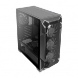 Gabinete Antec DF600 Flux con Ventana Midi-Tower, ATX/Mini-ITX/Micro-ATX, USB 3.0, sin Fuente, 5 Ventiladores Instalados, Negro image