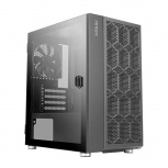 Gabinete Antec NX200M RGB, Mini-Tower, Micro-ATX/Mini-ITX, USB 2.0/3.0, sin Fuente, 3 Ventiladores Instalados, Negro ― Cuenta con una pata rota.