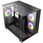 Gabinete Antec CX600M TRIO ARGB, Mini-Tower, Mini-ITX, USB 2.0, sin Fuente, 3 Ventiladores Instalados, Negro image