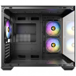 Gabinete Antec CX600M WOOD ARGB, Mini-Tower, Micro-ATX/Mini-ITX, USB 2.0/3.0, sin Fuente, 3 Ventiladores Instalados, Negro image