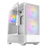 Gabinete Antec NX416L WHITE, Midi-Tower, ATX/Micro-ATX/Mini-ITX, USB 3.0, sin Fuente, 3 Ventiladores Instalados, Blanco - Imagen adicional 1