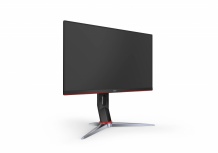 Monitor Gamer AOC 24G2 LCD 24", Full HD, Widescreen, FreeSync, 144Hz, HDMI, Negro/Rojo
