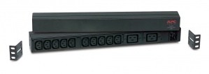 APC Rack PDU Básico AP9559, 1U, 16A, 230V, (10)C13 (2)C19