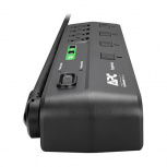 APC Supresor de Picos SurgeArrest P8U2, 8 Contactos, 2x USB, 2630 Joules, Negro
