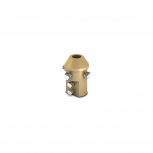 Aplicaciones Tecnológicas Adaptador de Punta Pararrayo PDC en Mástil 1 1/2'', Latón