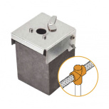 Aplicaciones Tecnologicas Molde de Grafito Vertical Unión en T, Cable 2/0 AWG