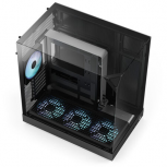 Gabinete Apnx V2, Midi-Tower, ATX/EATX/Micro-ATX/Mini-ITX/SSI-CEB, USB 3.0, sin Fuente, 4 Ventiladores Instalados, Negro - Imagen adicional 2