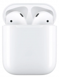 Apple AirPods ( 2da. Generación ), Inalámbrico, Bluetooth, Lightning, Blanco - Incluye Estuche de Carga Inalámbrico y Alámbrico