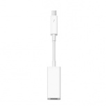 Apple Adaptador Thunderbolt Macho - FireWire Hembra, Blanco, para MacBook Air/Pro