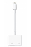 Apple Adaptador Lightning Macho - HDMI/Lightning Macho, 7.5cm, Blanco, para iPod/iPhone/iPad