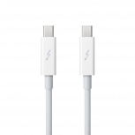 Apple Cable Thunderbolt 2.0 Macho - Thunderbolt 2.0 Macho, 2 Metros, Blanco, para MacBook Air/Pro