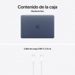 Apple MacBook Neo Retina 13", Apple A18 Pro (CPU 6 Núcleos y GPU 5 Núcleos), 256GB SSD, Español, Indigo - Imagen adicional 9