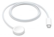 Apple Cable de Carga Rápida USB-C Macho, 1 Metro, Blanco, para Apple Watch