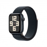Apple Watch SE 2 GPS, Caja de Aluminio Color Azul Medianoche de 40mm, Correa Loop S/L Color Azul Medianoche