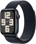 Apple Watch SE 2 GPS + Cellular, Caja de Aluminio Color Azul Medianoche de 44mm, Correa Loop S/L Color Azul Medianoche