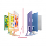 Apple iMac Retina 24", iMac, Apple M4 (CPU 10 Núcleos y GPU 10 Núcleos), 16GB, 512GB, Gigabit Ethernet, Azul