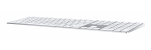 Apple Magic Keyboard, USB/Bluetooth, Blanco, Español