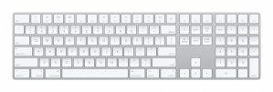 Apple Magic Keyboard, USB/Bluetooth, Blanco, Español