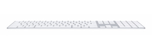 Apple Magic Keyboard, USB/Bluetooth, Blanco, Español