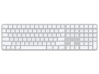 Apple Magic Keyboard Touch ID MXK73EZ/A, Bluetooth, Blanco, Inglés