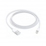 Apple Cable de Carga Lightning Macho - USB A Macho, 1 Metro, Blanco, para iPod/iPhone/iPad