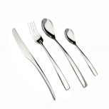 Aquila Juego de Cubiertos Portofino, 16 Piezas, Acero Inoxidable
