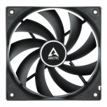 Ventilador Arctic Cooling F12 PWM PST, 120mm, 1350RPM, Negro - Imagen adicional 1