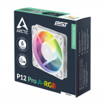 Ventilador Arctic Cooling P12 PRO, 120mm, 3000RPM, ARGB, Blanco image