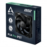 Ventilador Arctic Cooling P14 Pro PST, 140mm, 2500RPM, Negro image