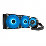 Arctic Cooling Liquid Freezer III 280 A-RGB Enfriamiento Líquido para CPU, 2x 140mm, hasta 1900RPM, Negro image
