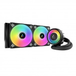 Arctic Cooling Liquid Freezer III 280 A-RGB Enfriamiento Líquido para CPU, 2x 140mm, hasta 1900RPM, Negro image