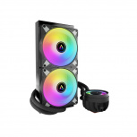 Arctic Cooling Liquid Freezer III 280 A-RGB Enfriamiento Líquido para CPU, 2x 140mm, hasta 1900RPM, Negro image