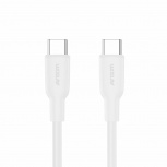 ArgomTech Cable USB-C Macho - USB-C Macho, 1.8 Metros, Blanco