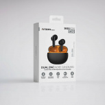 Argomtech Audífonos Intrauriculares con Micrófono Skeipods E20, Bluetooth, Inalámbrico, Negro - Imagen adicional 2