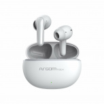Argomtech Audífonos Intrauriculares con Micrófono Skeipods E20, Bluetooth, Inalámbrico, Blanco
