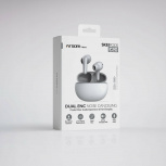 Argomtech Audífonos Intrauriculares con Micrófono Skeipods E20, Bluetooth, Inalámbrico, Blanco - Imagen adicional 2