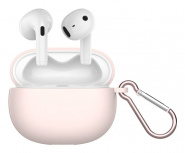 ArgomTech Audífonos Intrauriculares con Micrófono Skeipods E56, Bluetooth, Inalámbrico, Blanco/Rosa - Imagen adicional 3