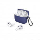 ArgomTech Audífonos Intrauriculares con Micrófono SKEIPODS E70, Inalámbrico, Bluetooth, Blanco - Incluye Estuche Azul - Imagen adicional 1