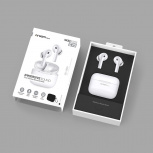 Argomtech Audífonos con Micrófono Skeipods E70, Inalámbrico, Bluetooth, USB-C, Rosa/Blanco - Imagen adicional 3