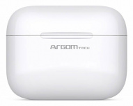 ArgomTech Audífonos Intrauriculares con Micrófono Skeipods E71, Bluetooth, Inalámbrico, Blanco/Negro - Imagen adicional 4