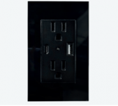 Argos Tomacorriente 8843960, 2 Enchufes, 125V, 15A, Negro