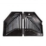 Argos Juego de Llave Hexagonal 8861004, 0.028 - 3/8"/0.7 - 10mm, 30 Piezas, Cromo Vanadio