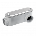 Argos Caja Condulet 9840715, 2 Puertos, 3", Aluminio